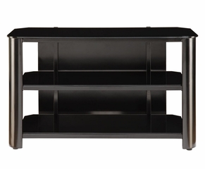 TV Stand in Black Glass - Innovex - TPT42G29