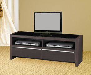 TV Stand in Cappuccino - Coaster