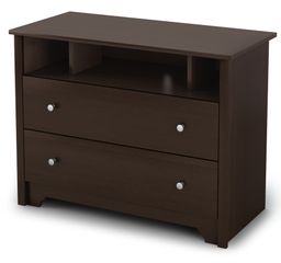 TV Stand in Chocolate - Vito - South Shore Furniture - 3119043