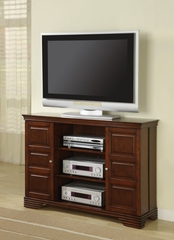 TV Stand in Dark Brown - Coaster