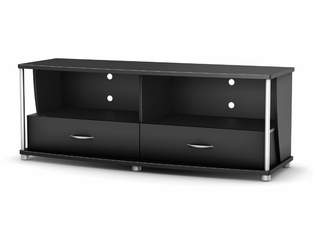 TV Stand in Solid Black - South Shore Furniture - 4270662