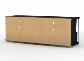 TV Stand in Solid Black - South Shore Furniture - 4270662