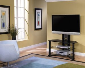 TV Stand - Madrid Flat Panel TV Stand with Integrated Mount - Z-Line Designs - ZL541-44MU