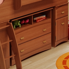 TV Stand/ Storage Unit in Morgan Cherry - Imagine - South Shore Furniture - 3576043