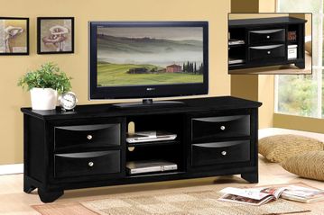 TV Stand with Chambered Drawer Fronts - 700726