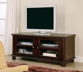 TV Stand with Storage in Cappuccino - Coaster