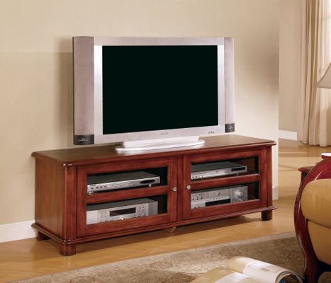 TV Stand with Storage in Walnut - Coaster