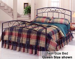 Twin Size Bed - Wendell Twin Size Metal Bed