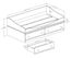 Twin Size Mates Bed (39") in Maple - South Shore Furniture - 3613219