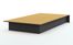 Twin Size Platform Bed in Solid Black - South Shore Furniture - 3070235