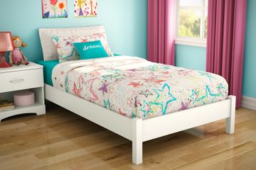 Twin Size Platform Bed - Step One - South Shore Furniture - 3050205