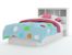 Twin Size Platform Bed with Headboard in Pure White - South Shore Furniture - 3050-TBED-11