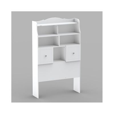 Twin Size Tall Bookcase Headboard with Extensive storage - Nexera Furniture