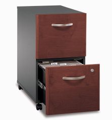 Two-Drawer File (Assembled) - Series C Hansen Cherry Collection - Bush Office Furniture - WC24452SU
