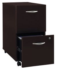 Two-Drawer File (Assembled) - Series C Mocha Cherry Collection - Bush Office Furniture - WC12952SU