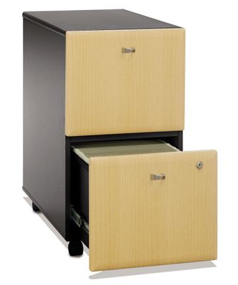 Two-Drawer File - Series A Beech Collection - Bush Office Furniture - WC14352