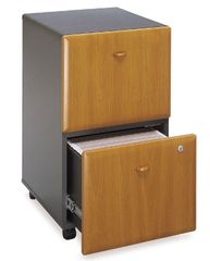 Two-Drawer File - Series A Natural Cherry Collection - Bush Office Furniture - WC57452