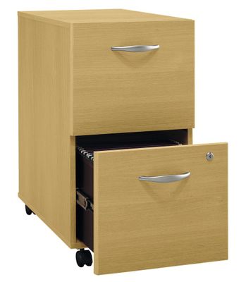 Two-Drawer File - Series C Light Oak Collection - Bush Office Furniture - WC60352