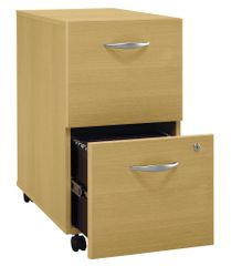 Two-Drawer File - Series C Light Oak Collection - Bush Office Furniture - WC60352