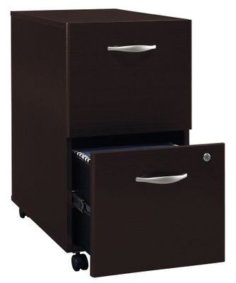 Two-Drawer File - Series C Mocha Cherry Collection - Bush Office Furniture - WC12952