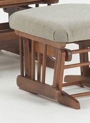 Two Post Multiposition and Recliner Glider with Ottoman Combo - Dutailier - C20-82B