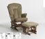 Two Post Multiposition and Recliner Glider with Ottoman Combo - Dutailier - C20-82B