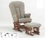 Two Post Multiposition and Recliner Glider with Ottoman Combo - Dutailier - C20-82B