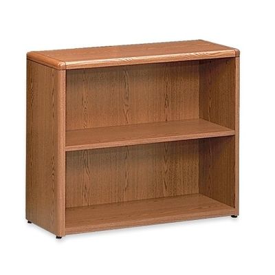 Two-Shelf Bookcase - Medium Oak - HON10752MM