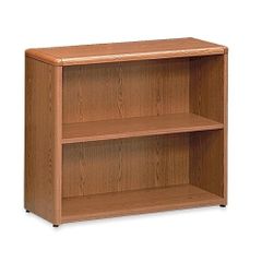 Two-Shelf Bookcase - Medium Oak - HON10752MM