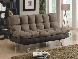 Two Tone Microfiber Sofa Bed - 300306