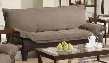 Two Tone Sofa Bed in Brown - 300301
