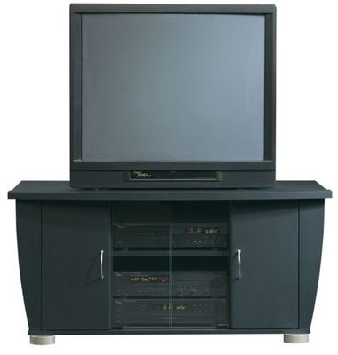 Universal TV Stand Soft Black - Sauder Furniture - 161152