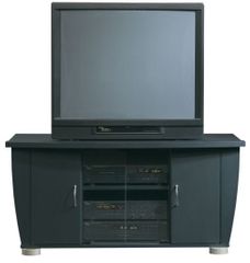 Universal TV Stand Soft Black - Sauder Furniture - 161152