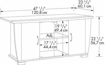 Universal TV Stand Soft Black - Sauder Furniture - 161152