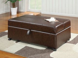 Upholstered Bench with Fold Out Sleeper  - 500750
