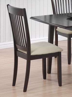 Upholstered Dining Chair with Fabric Cushion Seat - Set of 2 - 103722