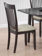 Upholstered Dining Chair with Fabric Cushion Seat - Set of 2 - 103722
