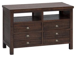 Urban Lodge Brown 42" Media Unit with Storage - 087-42
