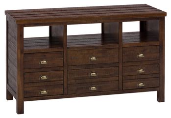Urban Lodge Brown 50" Media Unit with Storage - 087-50