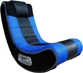 V-Rocker Se / Wireless / Grey Mesh Sides / Blue Mesh Racing Strip/ Black Vinyl Center