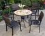 Valencia Outdoor Table and 4 Newport Arm Chairs - Home Styles - 5603-3081