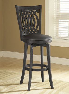 Van Draus Swivel Bar Stool with Flare Leg - Hillsdale Furniture - 4975-831