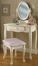Vanity, Mirror and Bench - Off-White - Powell Furniture - 929-290