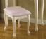 Vanity, Mirror and Bench - Off-White - Powell Furniture - 929-290