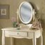 Vanity, Mirror and Bench - Off-White - Powell Furniture - 929-290