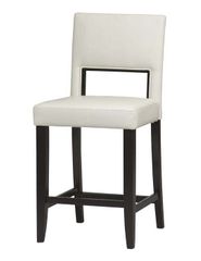 Vega Counter Stool - Linon Furniture - 14053WHT-01-KD-U
