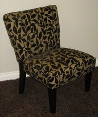 Versize Accent Chair in Two-Tone Burgundy and Olive - 4D Concepts - 72850