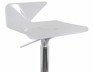 Vertex Bar Stool in White - Lumisource - ADW-VERTEX-W