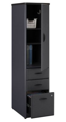 Vertical Locker - Series A Slate Collection - Bush Office Furniture - WC84875