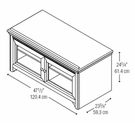 Video Base - Stanford Collection - Bush Furniture - VS53936-03